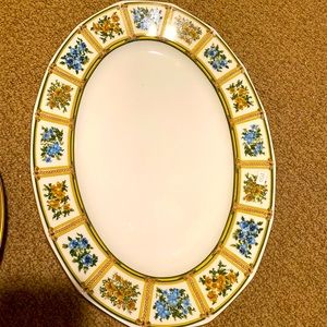 hutschenreuther Kensington by Hallet 15” oval platter